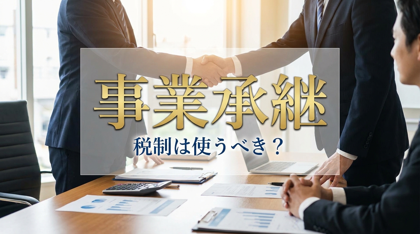 事業承継 税制は使うべき？