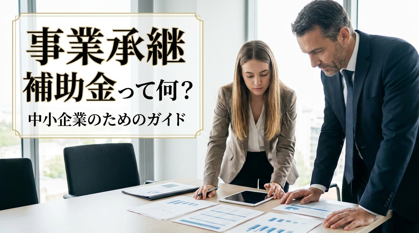 事業承継 補助金って何？