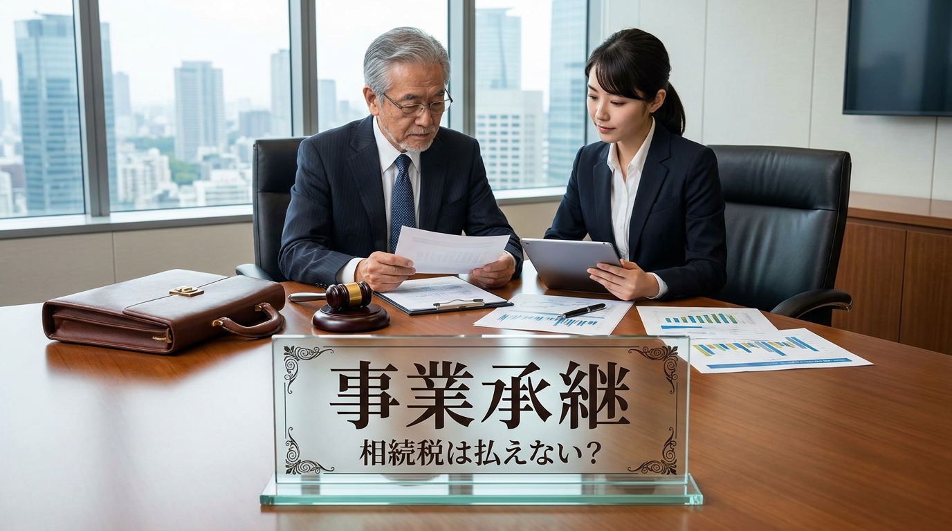 事業承継 相続税は払えない？