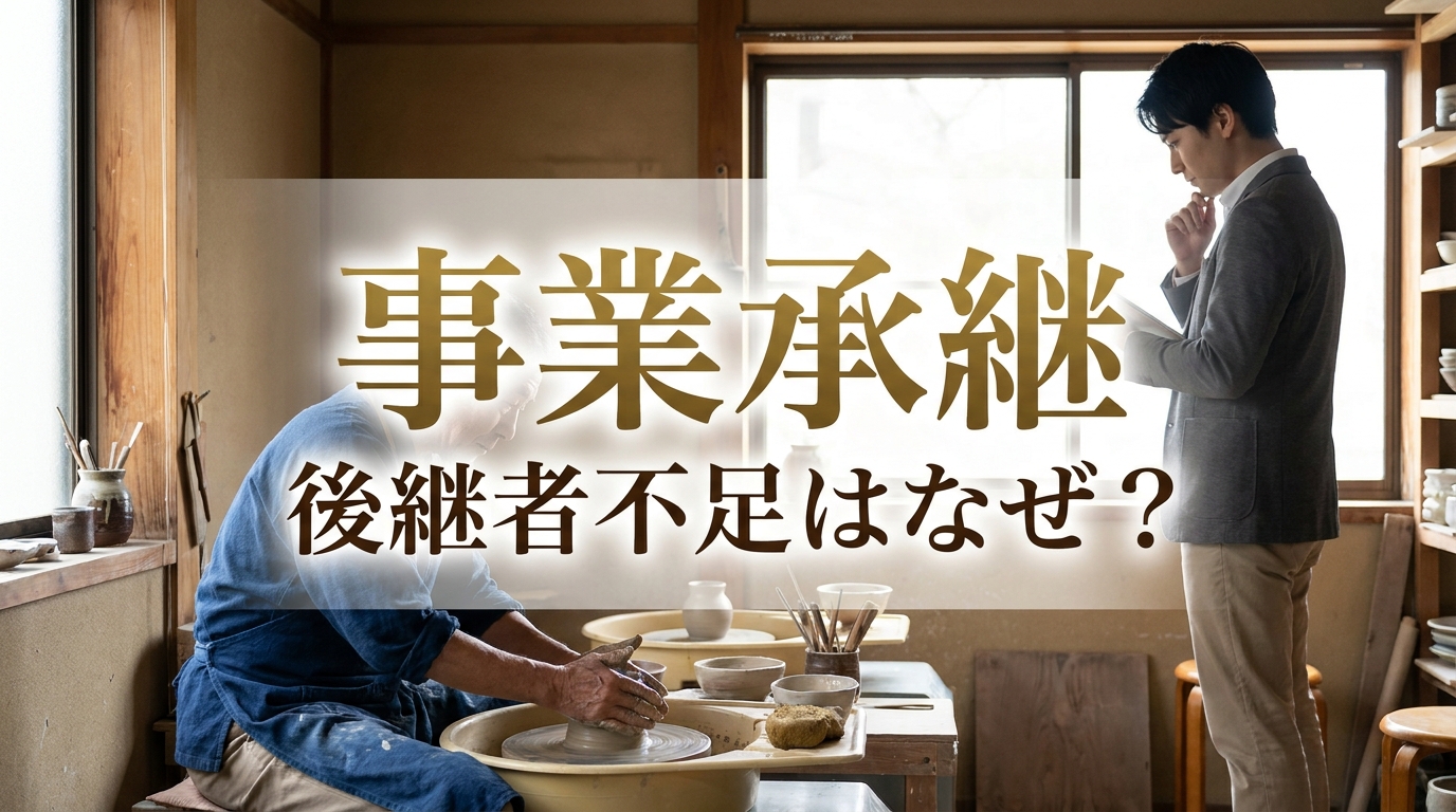 事業承継 後継者不足はなぜ？