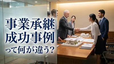 事業承継 成功事例って何が違う？